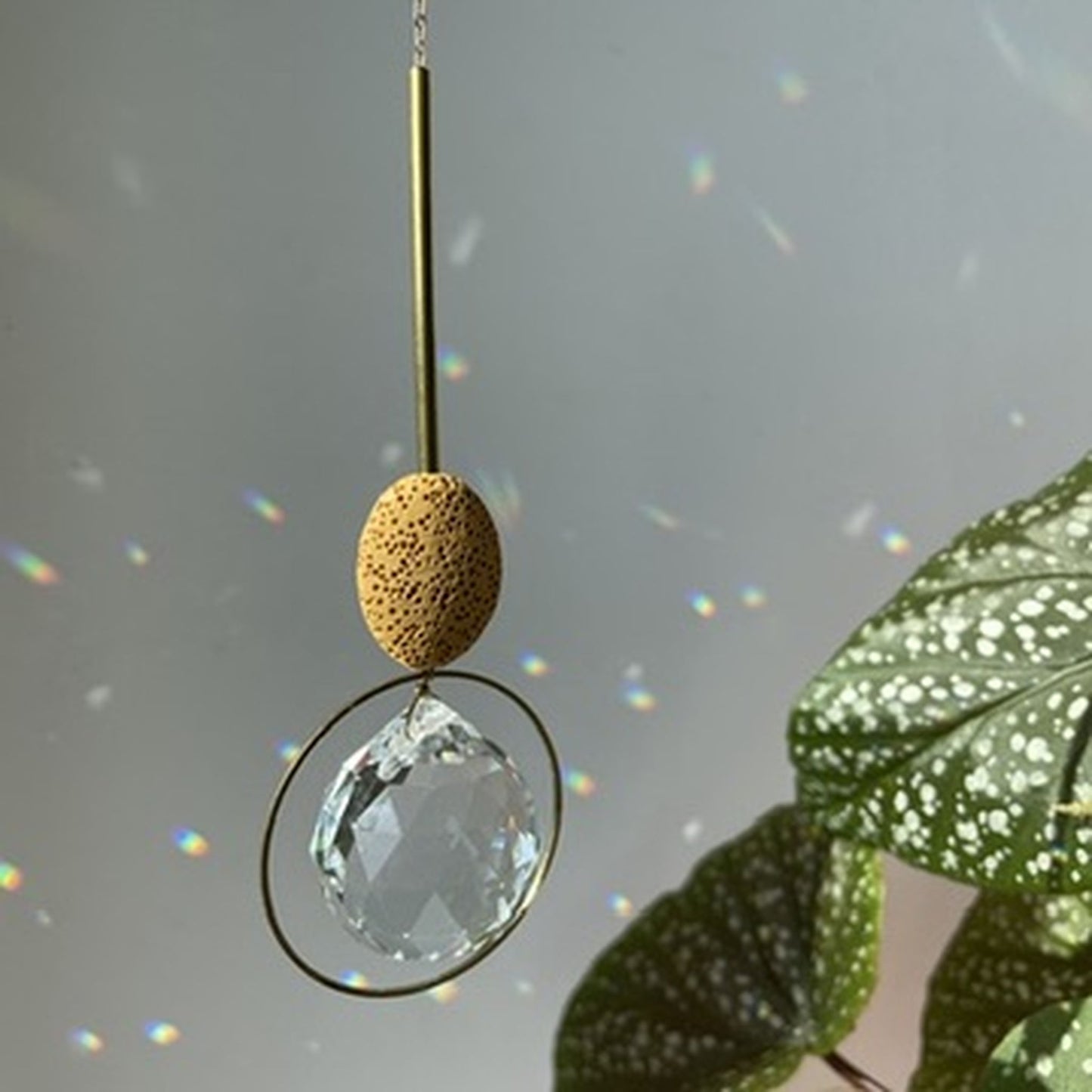 Suncatcher Lava gelb