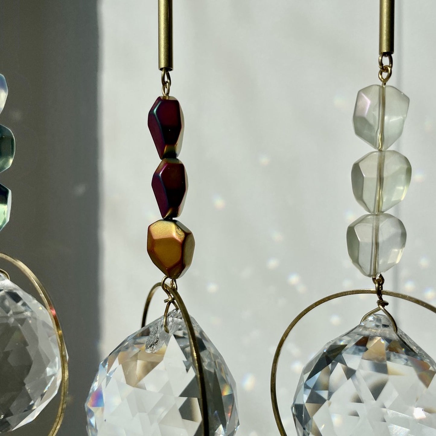 Suncatcher Rocks weiß gold