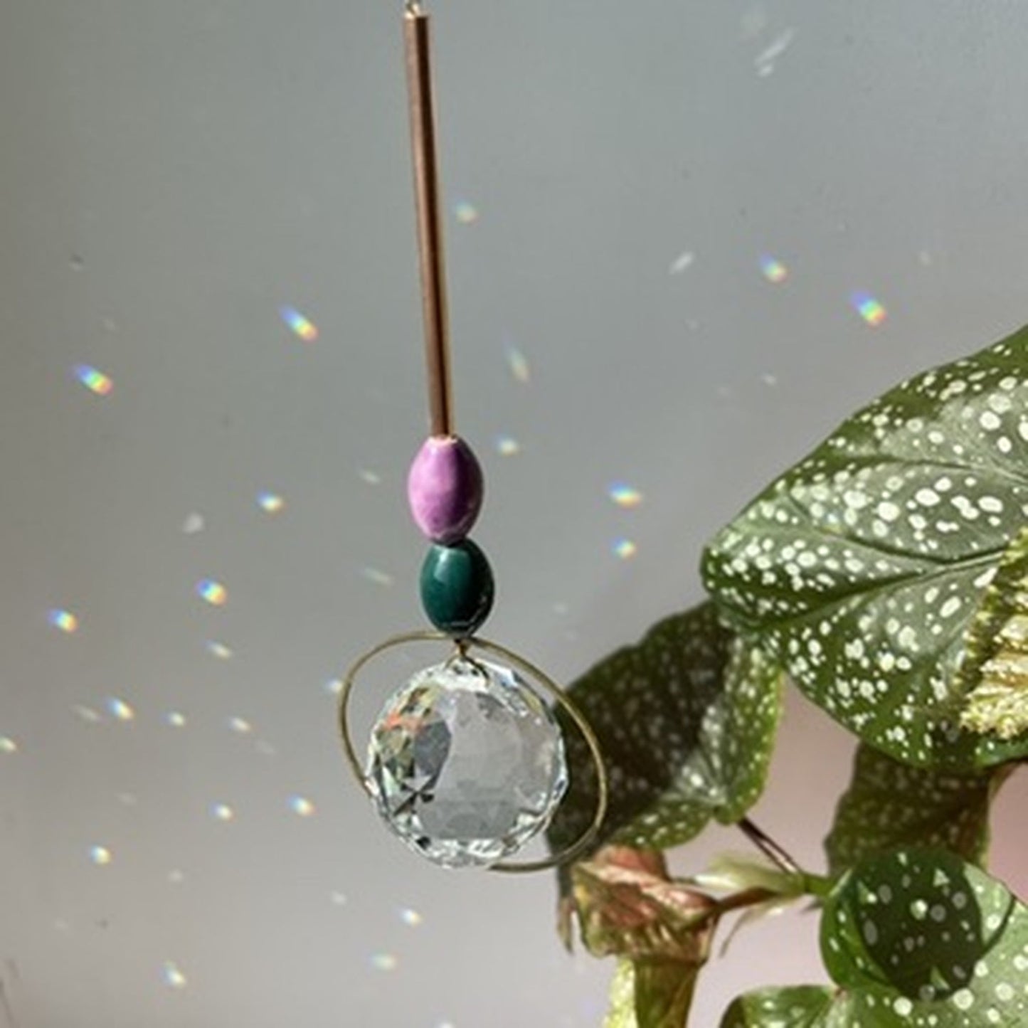 Suncatcher BonBon grün lila