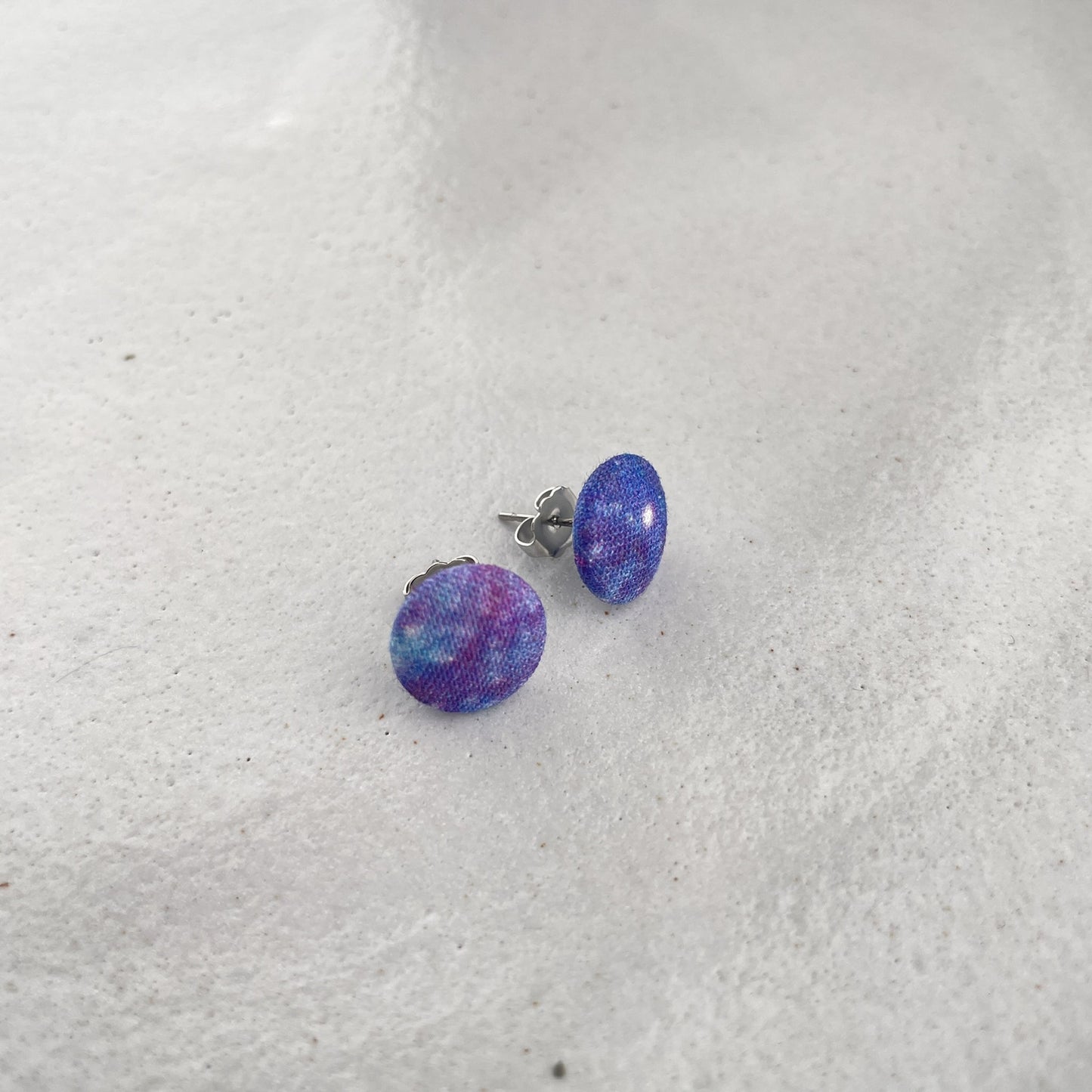 kleine Stoffstecker . Galaxy blau
