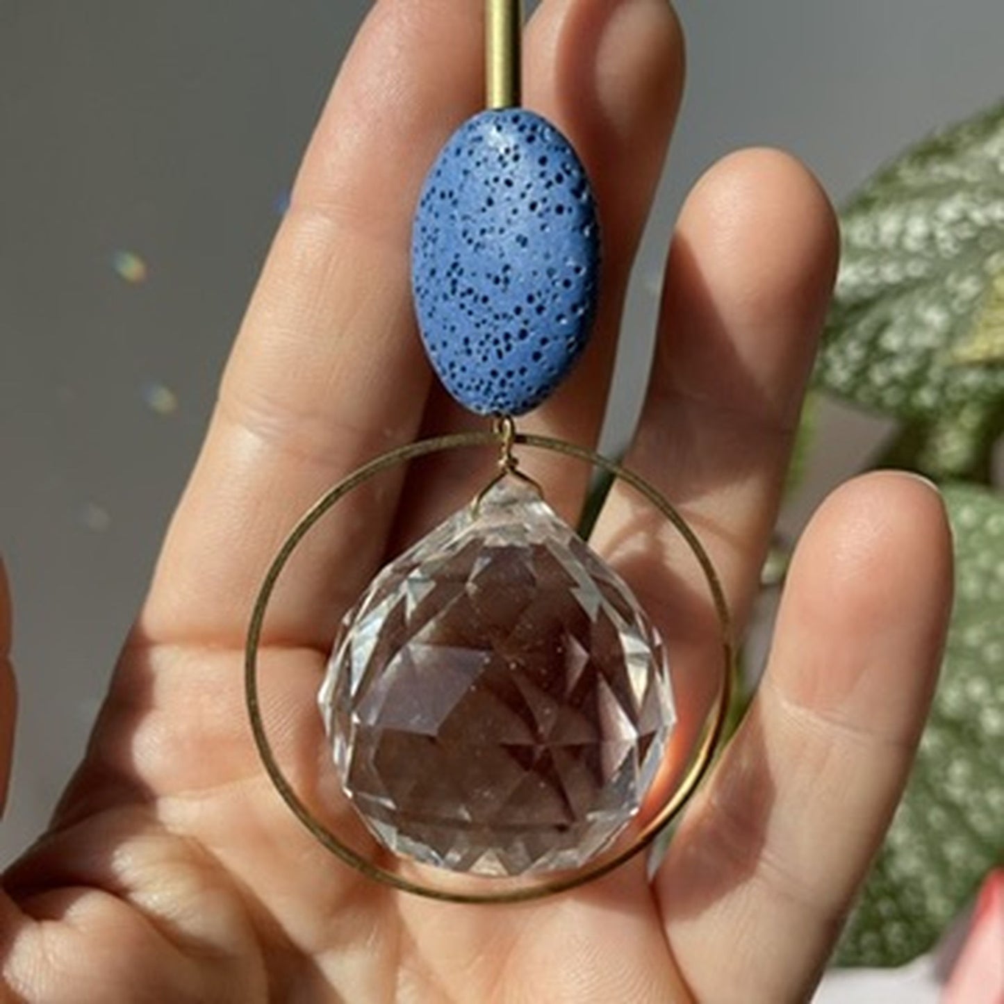 Suncatcher Lava dunkelblau