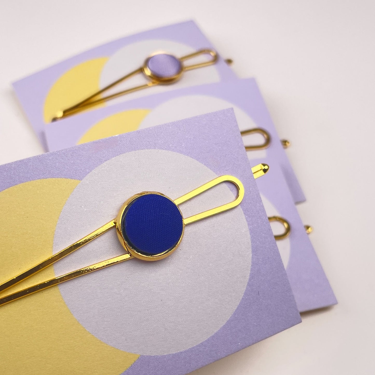 Haarspange *Little Pea*in Royalblau