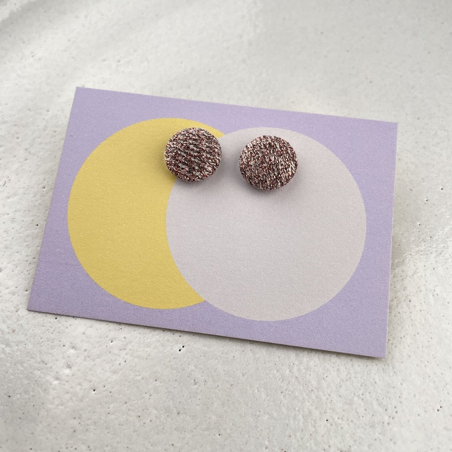 kleine Stoffstecker . RoseGlitzer