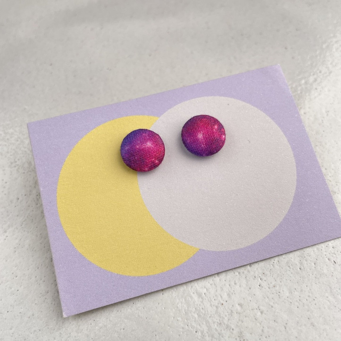 kleine Stoffstecker . Galaxy pink