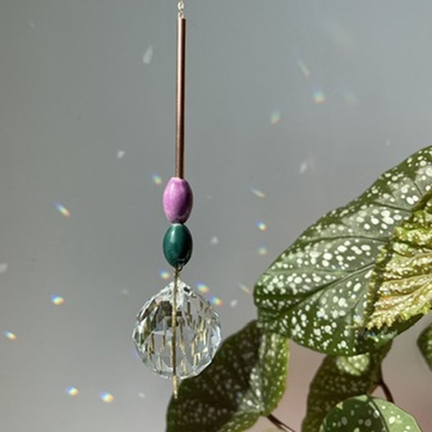 Suncatcher BonBon grün lila