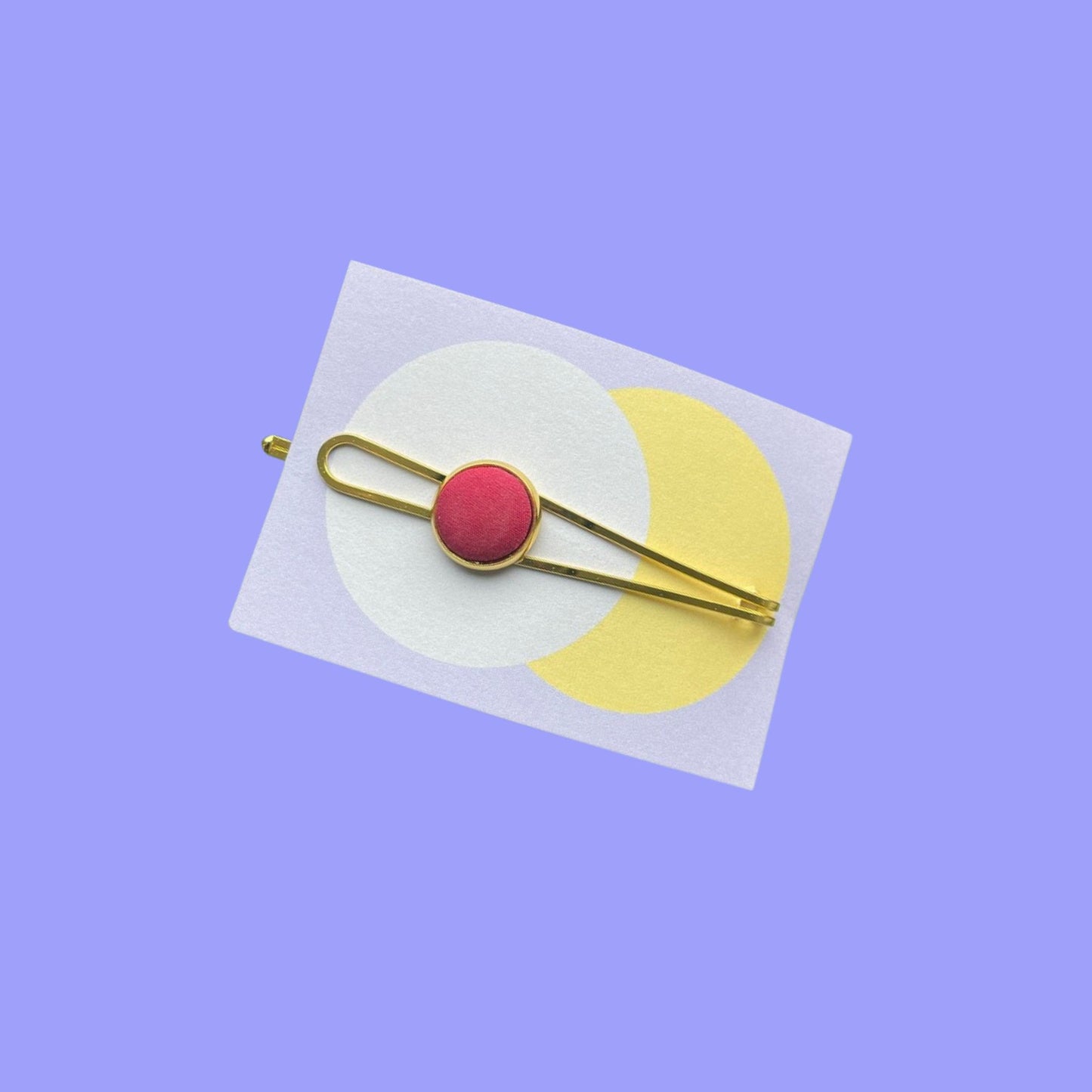 Haarspange *Little Pea*in Magenta