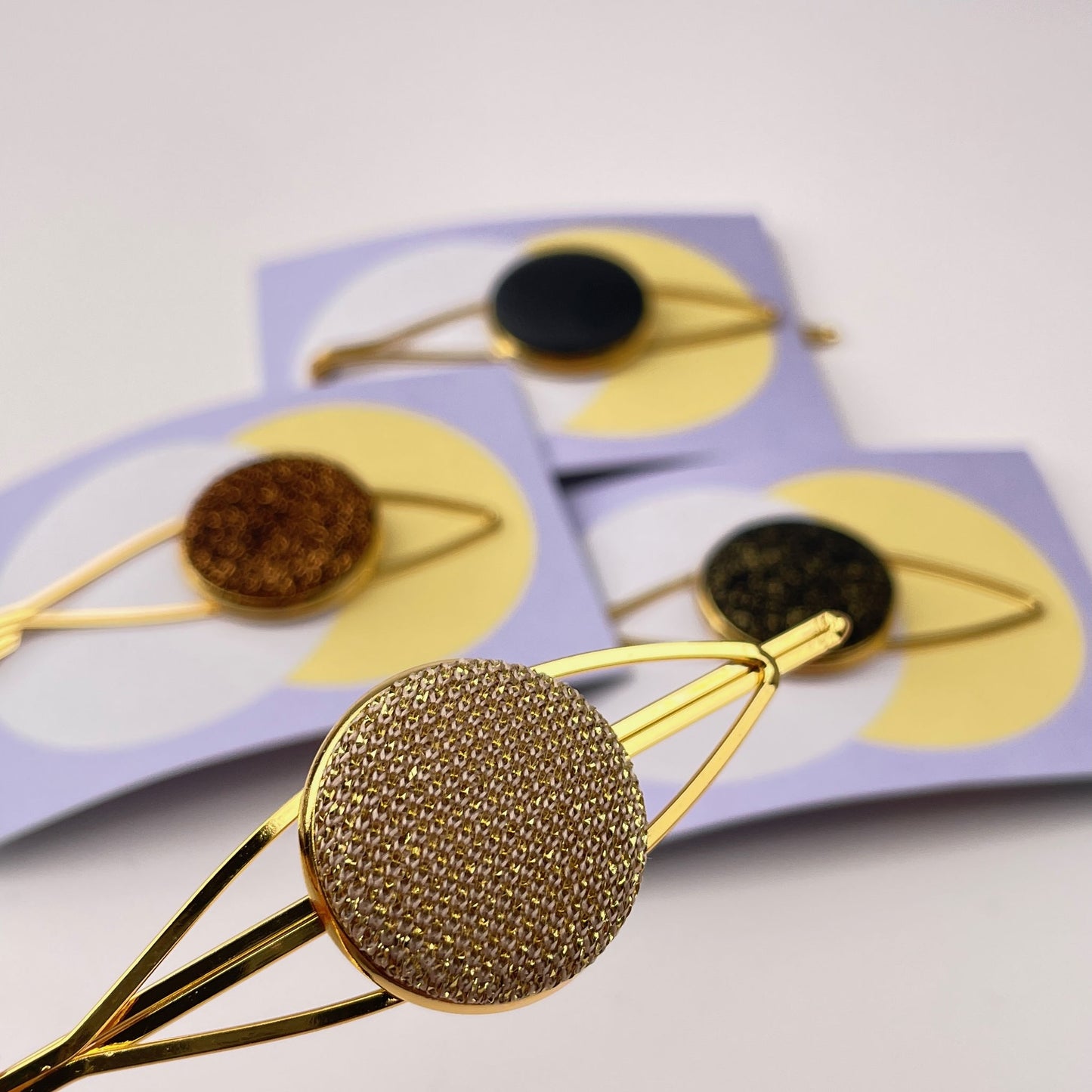 Haarspange *All Eyes In* in Gold