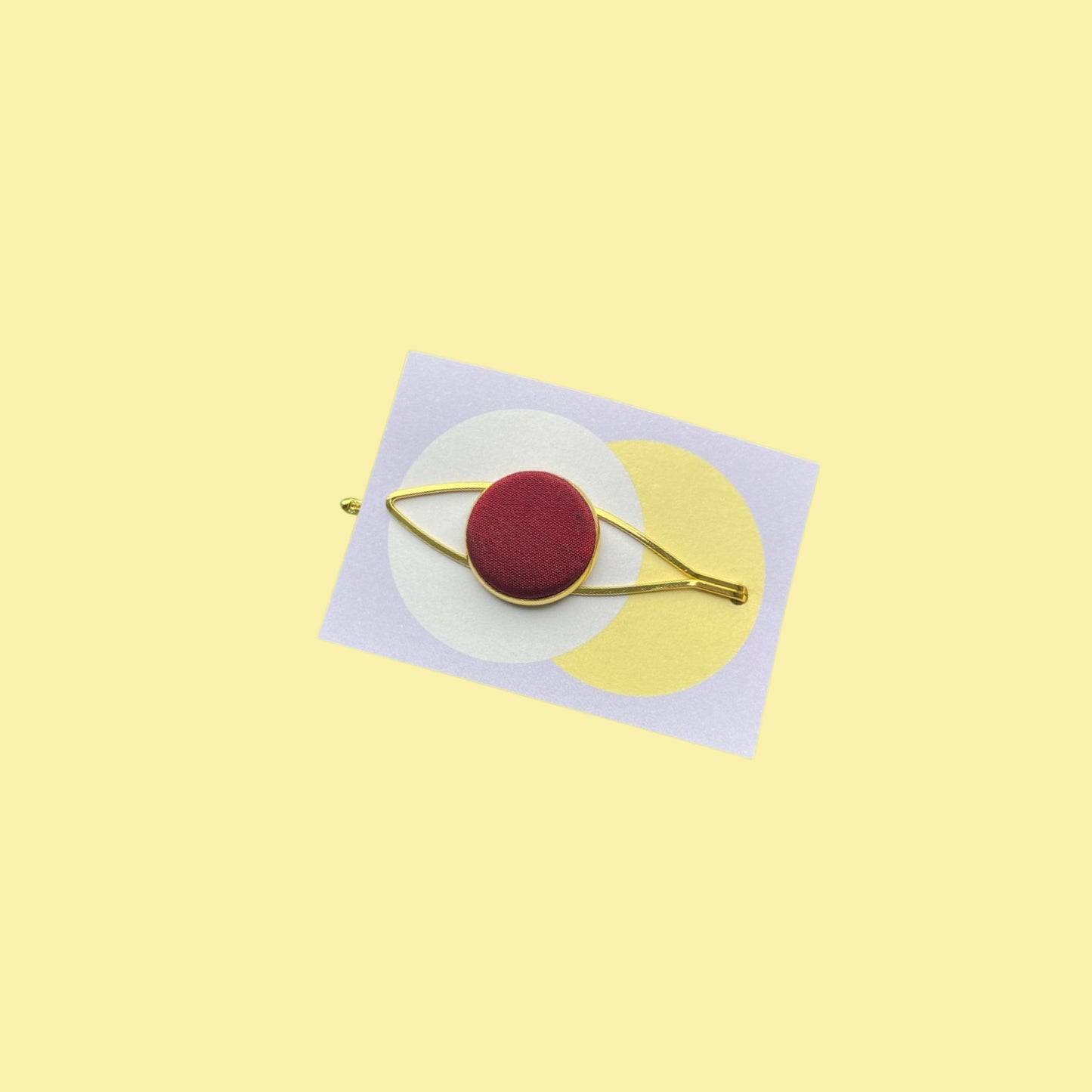 Haarspange *All Eyes In* in Rot