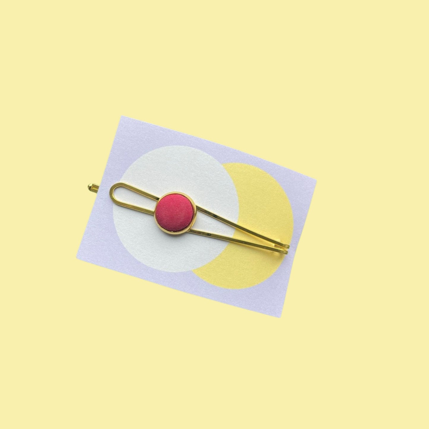 Haarspange *Little Pea*in Magenta