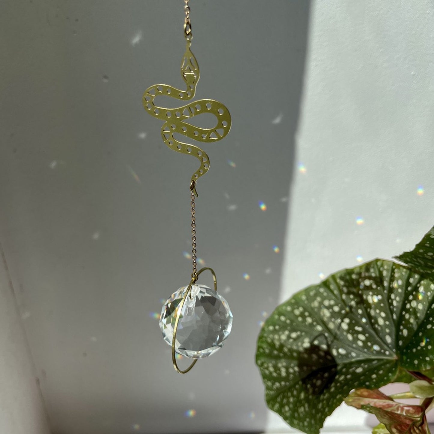 Suncatcher Schlange . grafisch