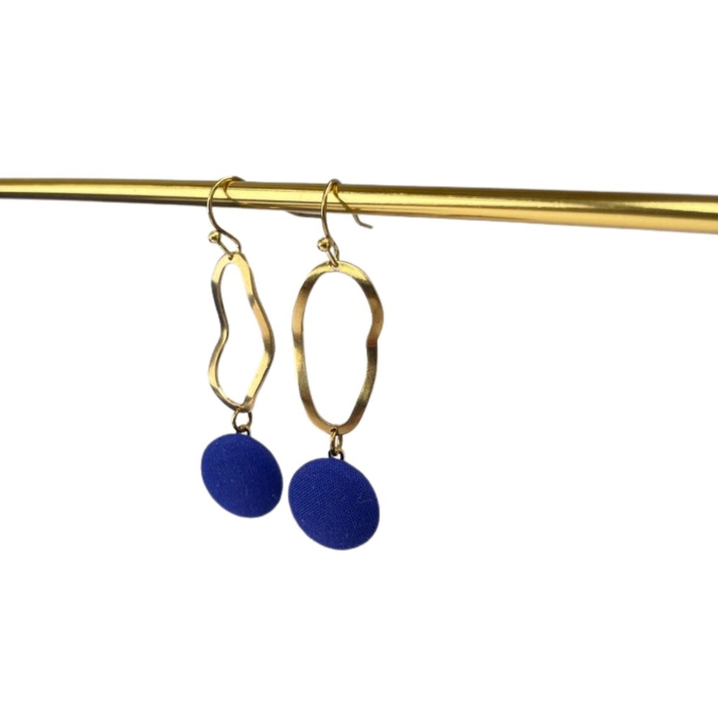 Ohrringe Swing in Royalblau