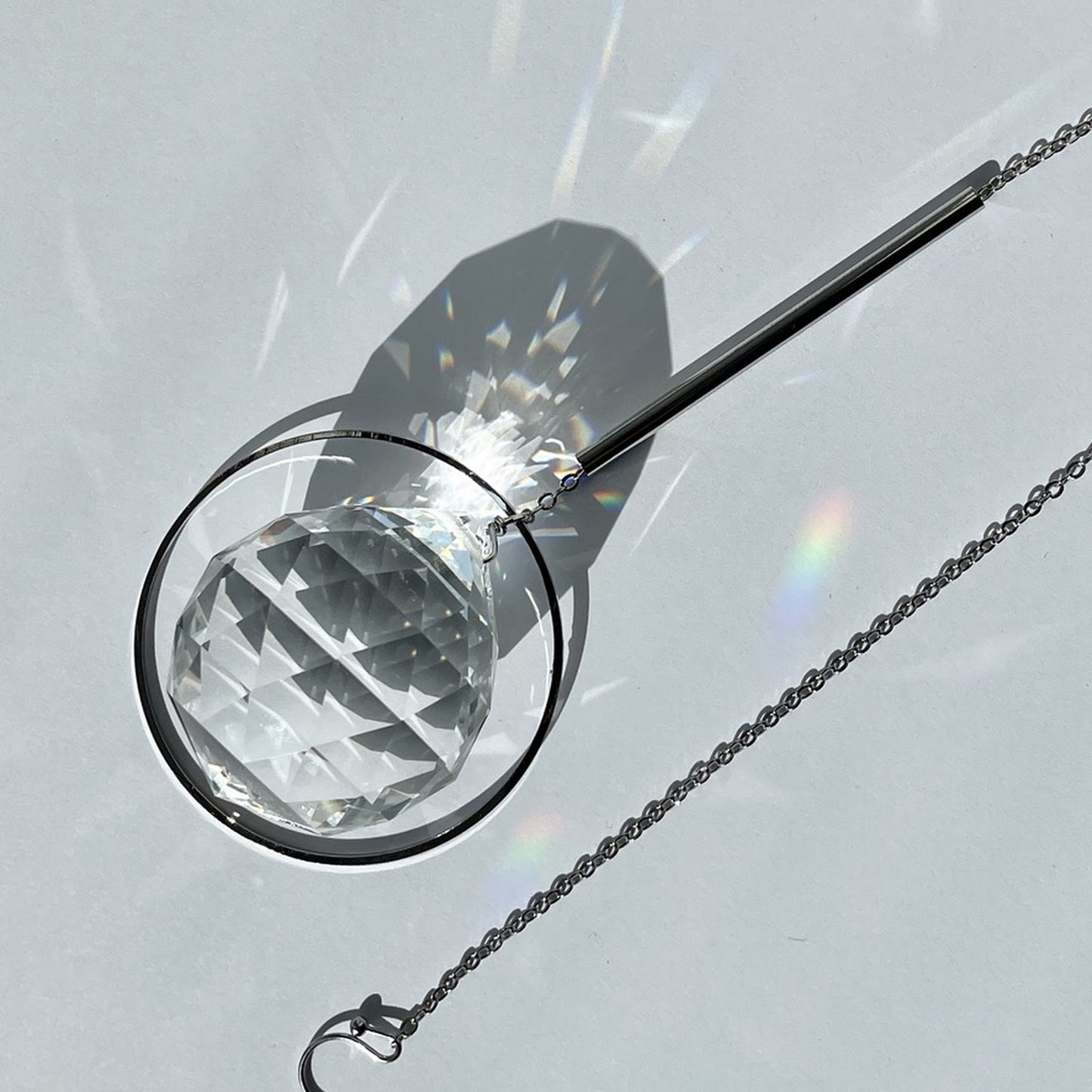 Suncatcher Stab . silber