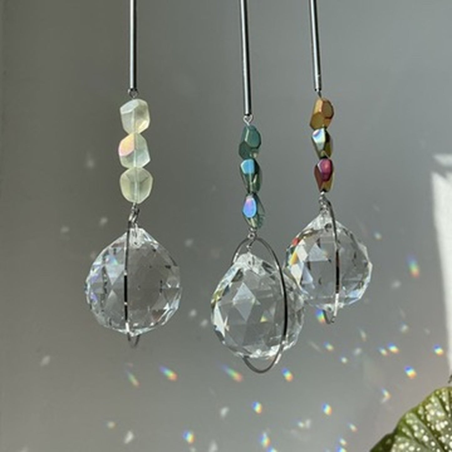 Suncatcher Rocks blau Silver