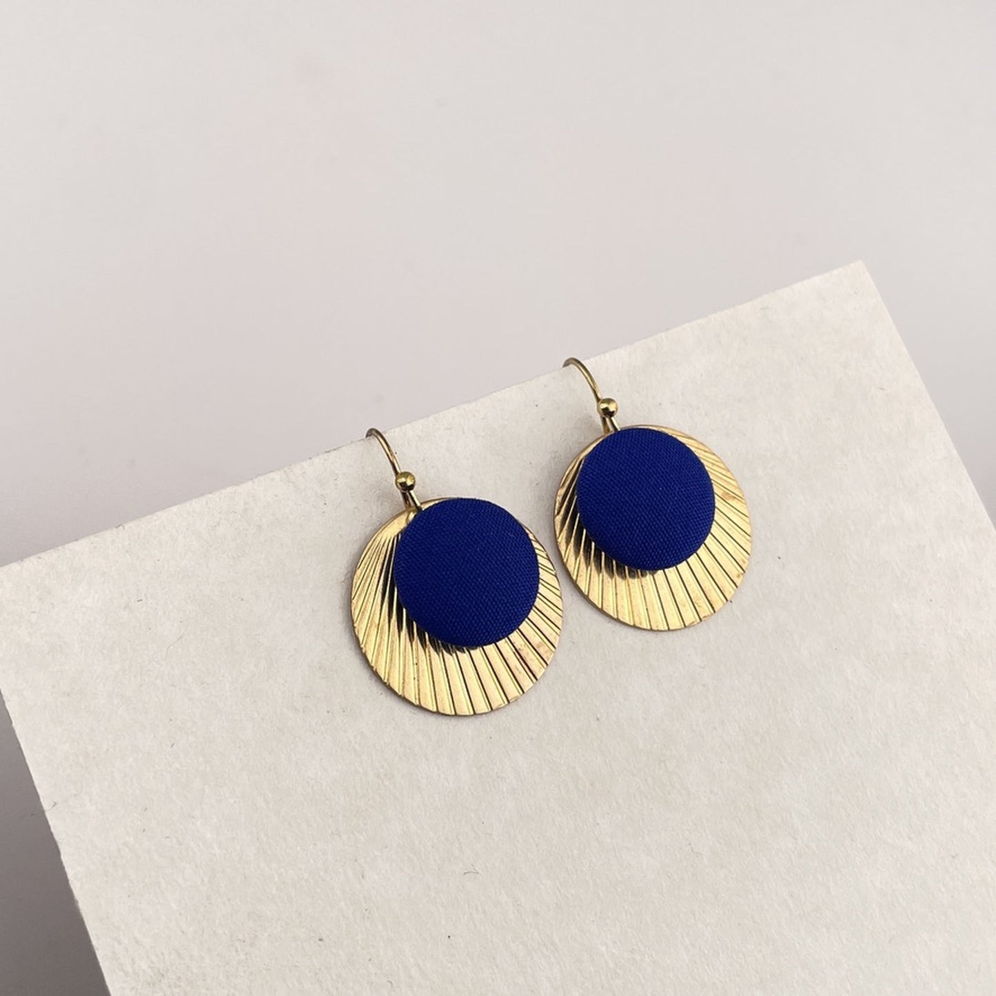Ohrringe Strahla in Royalblau