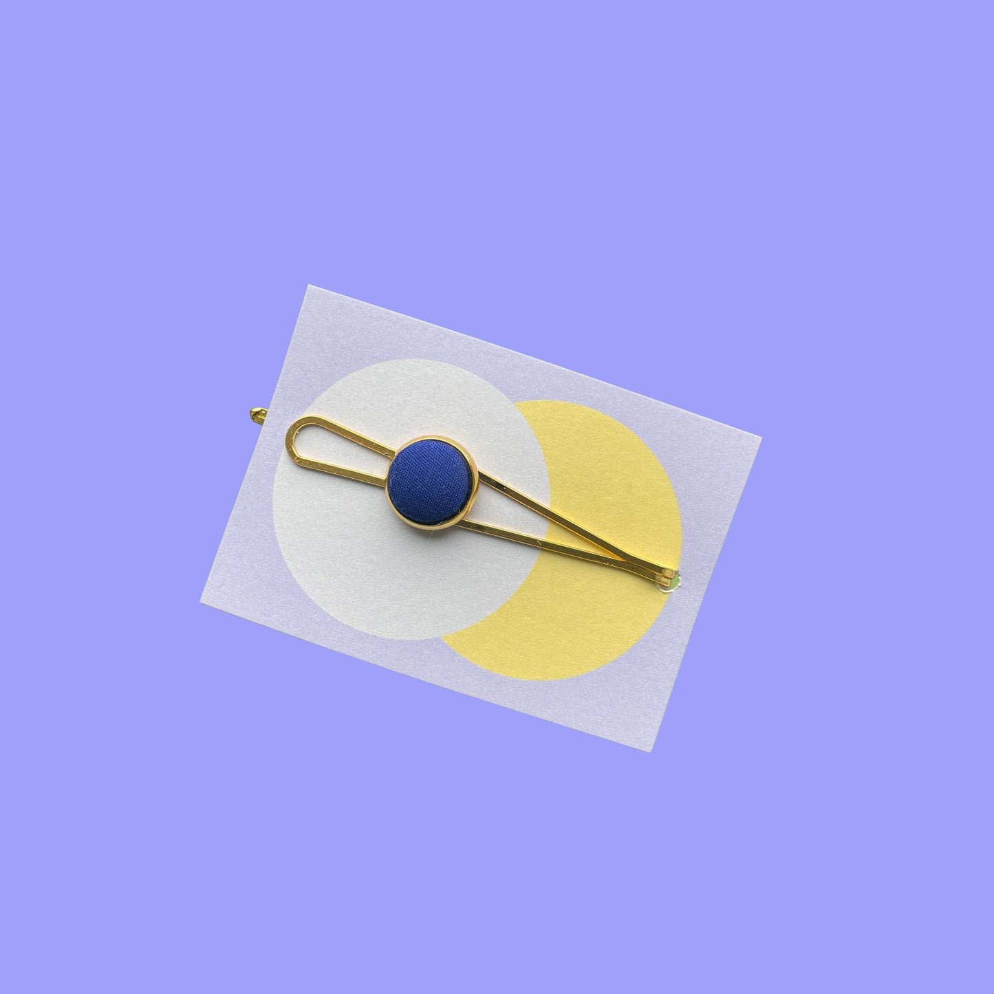 Haarspange *Little Pea*in Royalblau