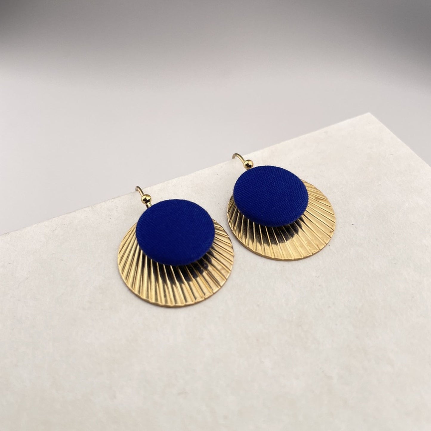 Ohrringe Strahla in Royalblau