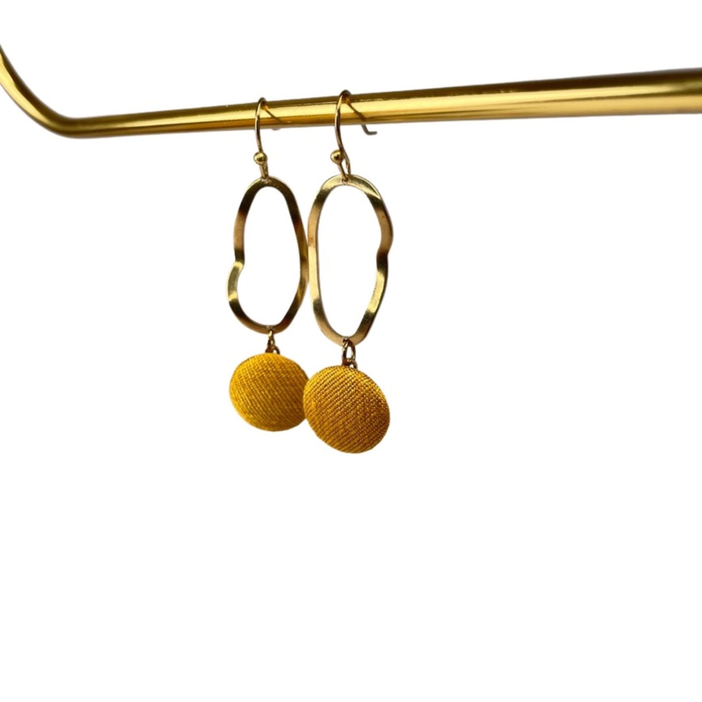 Ohrringe Swing in Gelb