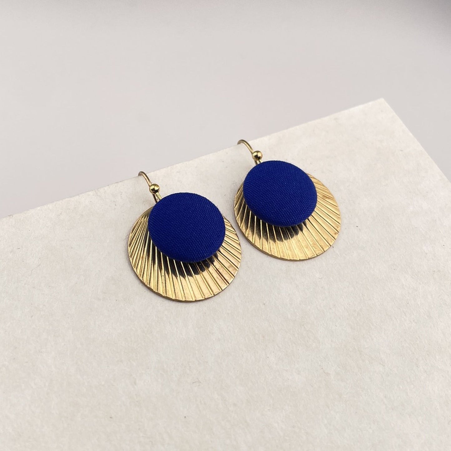 Ohrringe Strahla in Royalblau