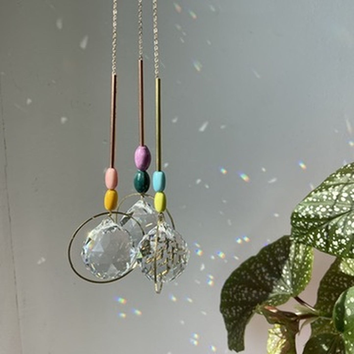 Suncatcher BonBon grün lila