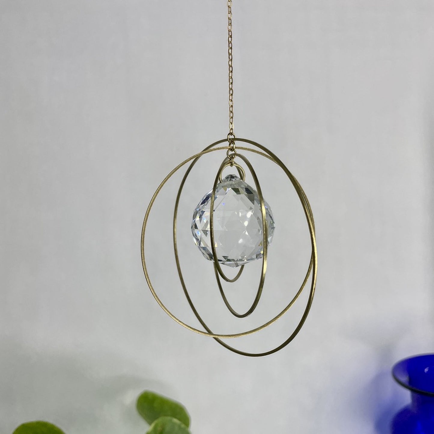 Suncatcher Circles . gold