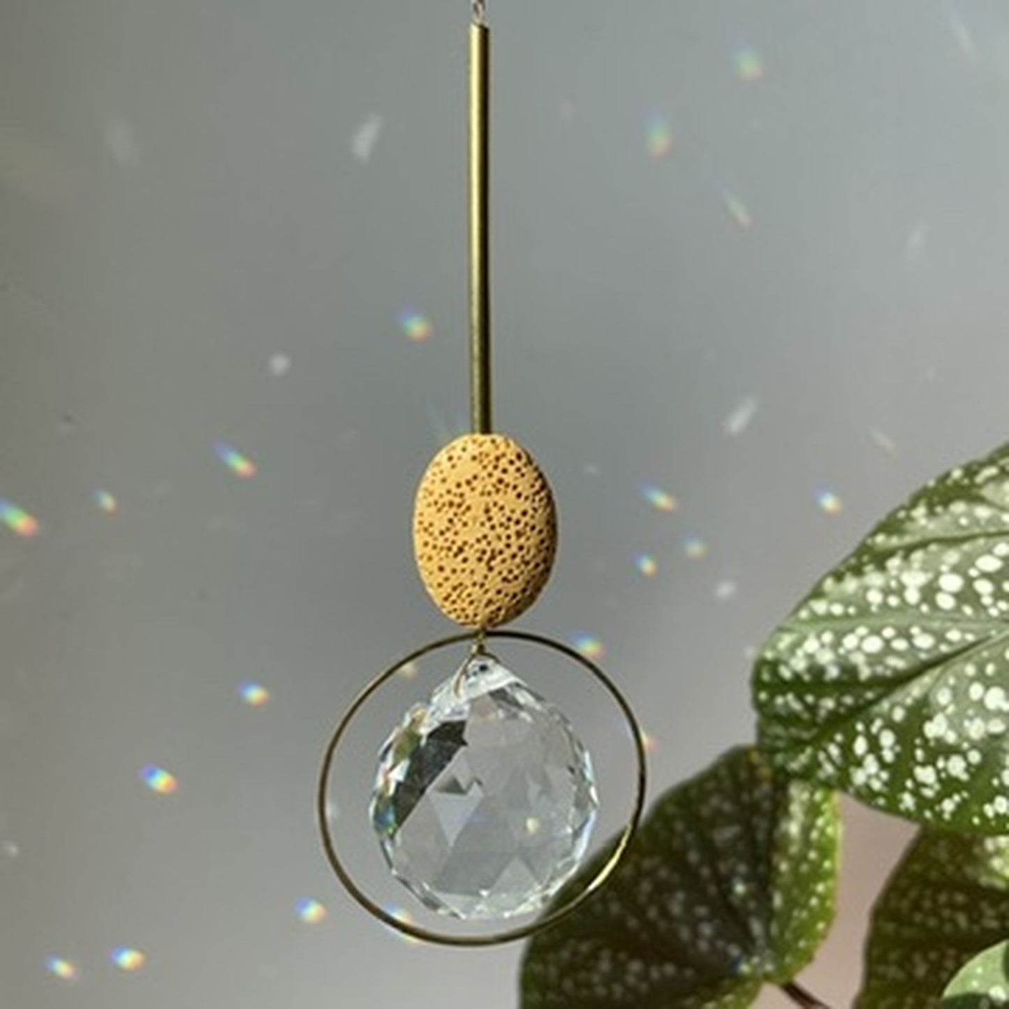 Suncatcher Lava gelb