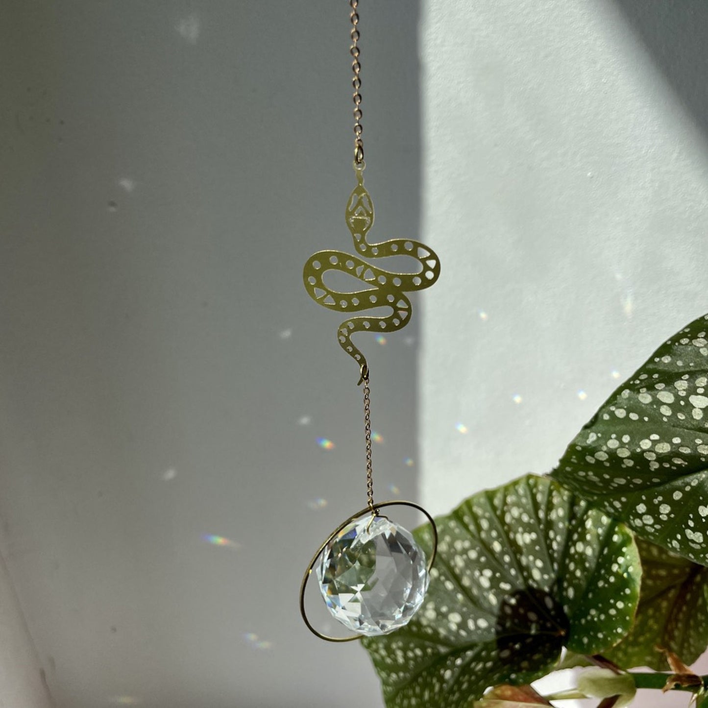 Suncatcher Schlange . grafisch