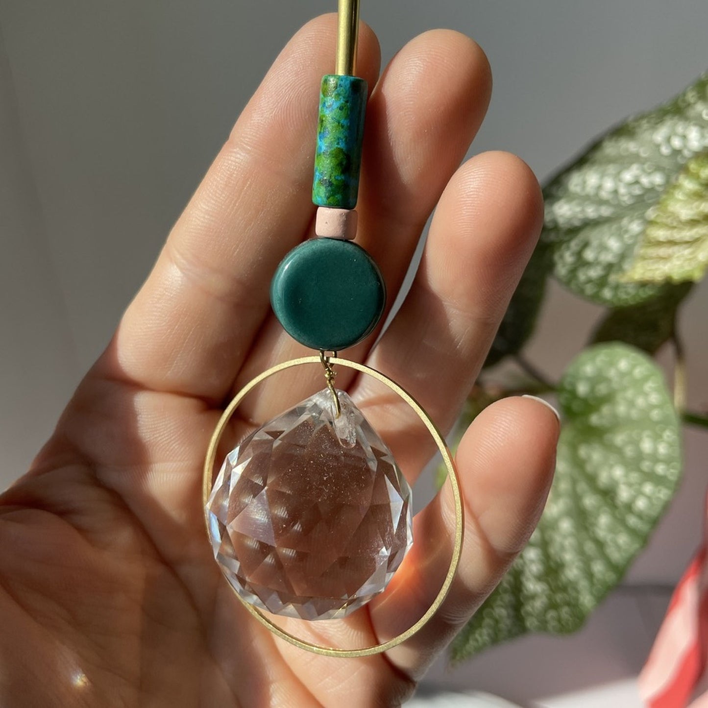 Suncatcher Disc petrol petrol