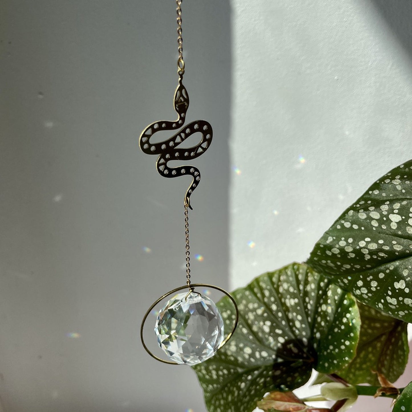 Suncatcher Schlange . grafisch