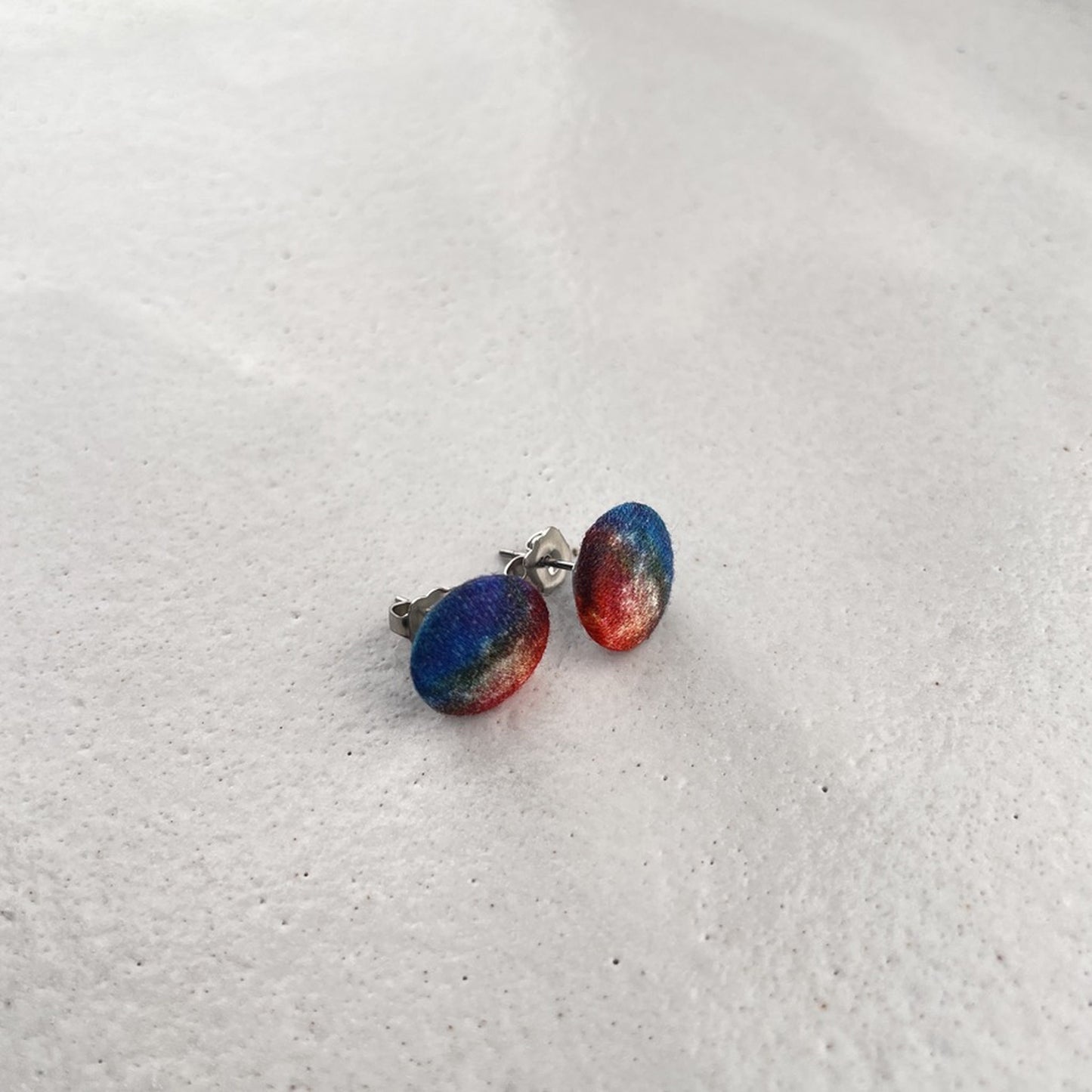 kleine Stoffstecker . Galaxy rot