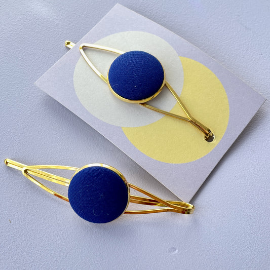 Haarspange *All Eyes In* in Royalblau