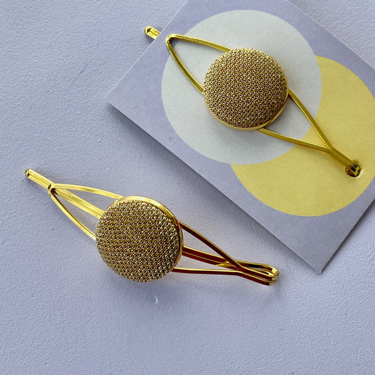 Haarspange *All Eyes In* in Gold