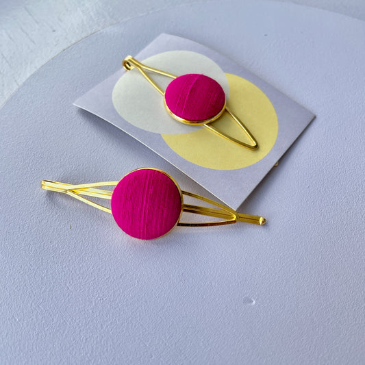 Haarspange *All Eyes In* in Pralles Pink