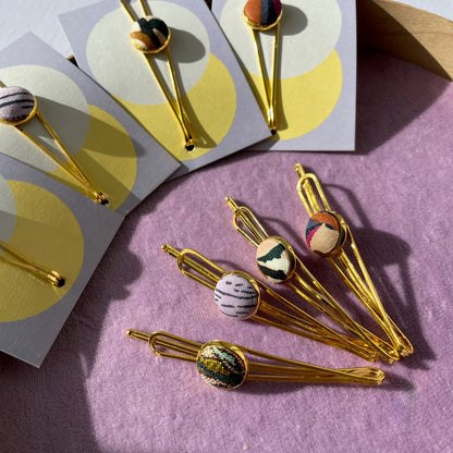 Haarspangen SET . *Little Pea* in Gold