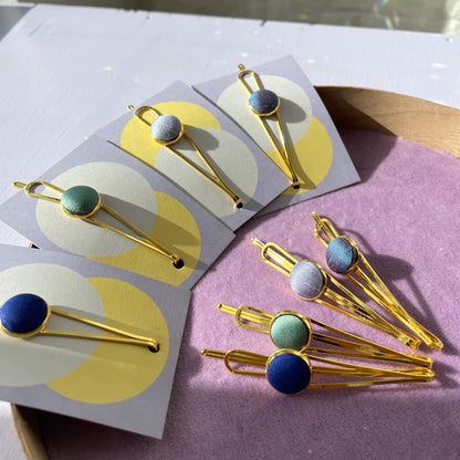 Haarspange *Little Pea*in Blaue Stunde