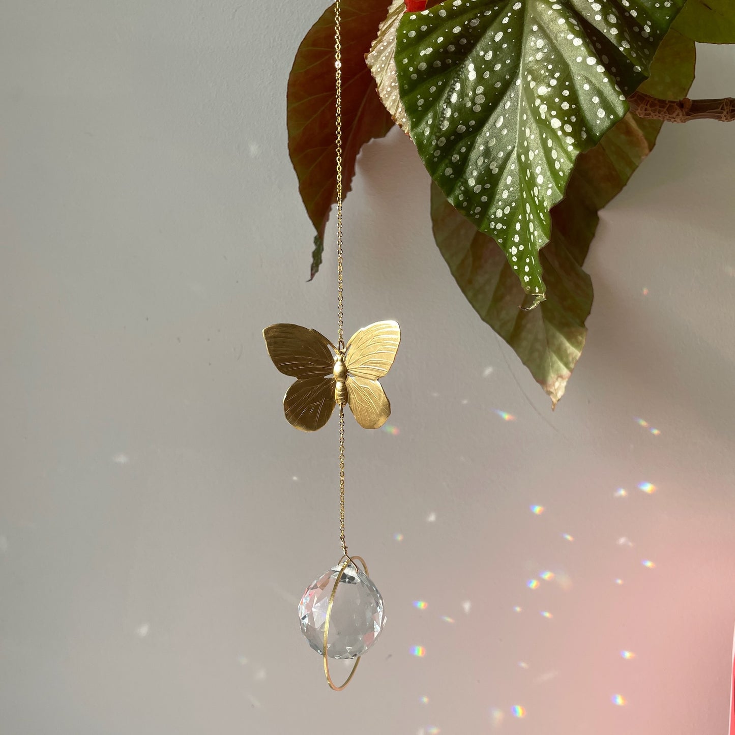 Suncatcher Schmetterling / Lichtfänger / Fensterkristall  / Prisma
