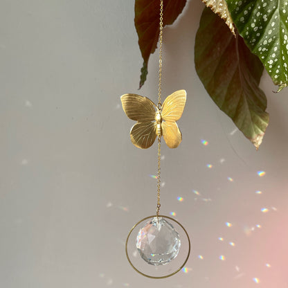 Suncatcher Schmetterling / Lichtfänger / Fensterkristall  / Prisma