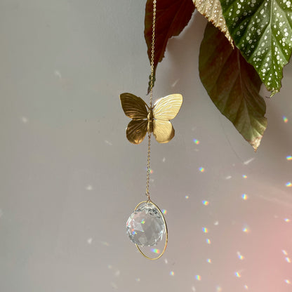 Suncatcher Schmetterling / Lichtfänger / Fensterkristall  / Prisma