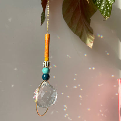 Suncatcher Ocean/ Lichtfänger / Fensterkristall  / Prisma