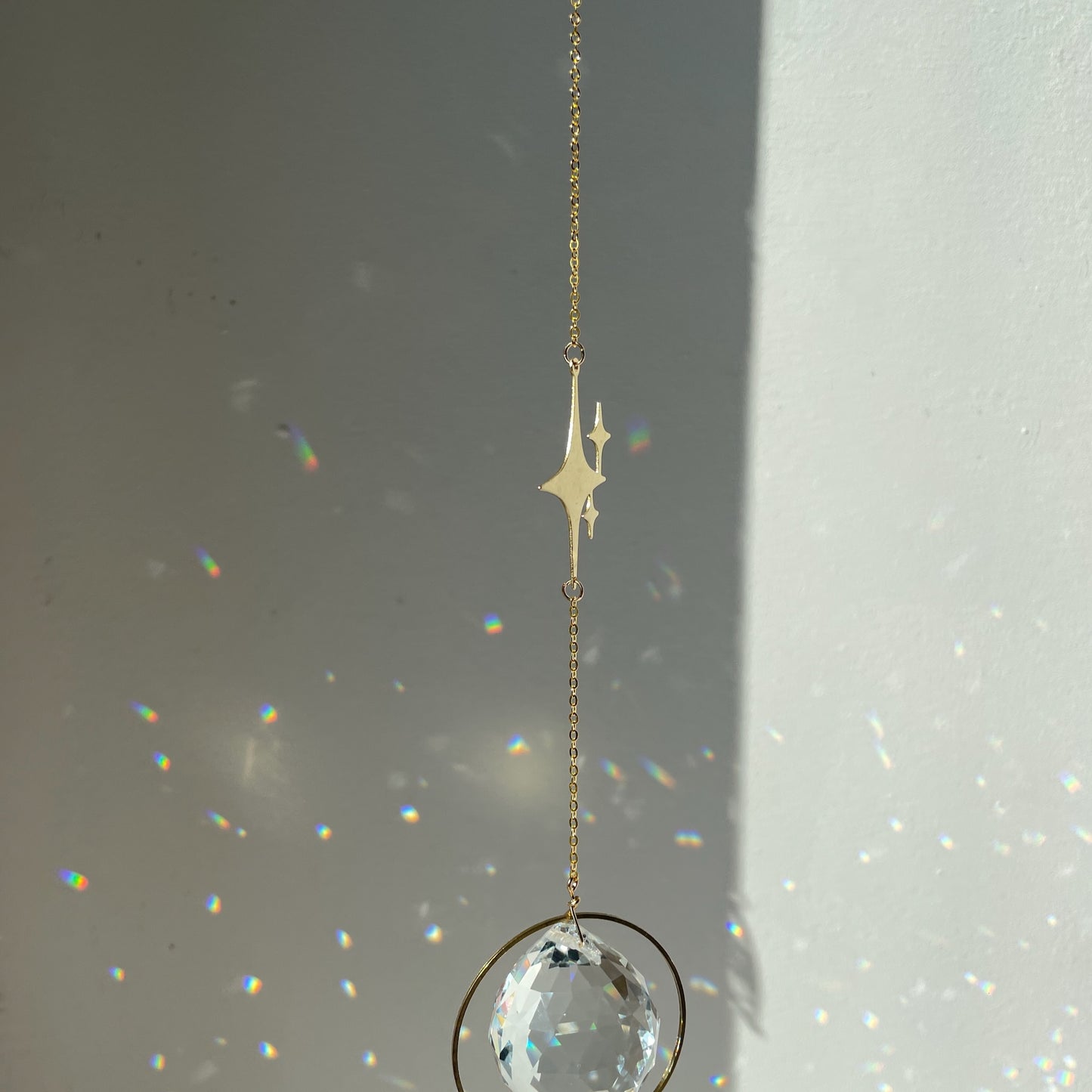 Suncatcher Sternentanz/ Lichtfänger / Fensterkristall  / Prisma