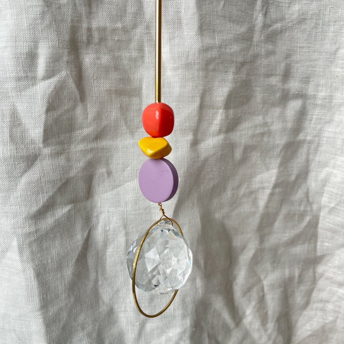 Suncatcher Disc/ Lichtfänger / Fensterkristall  / Prisma