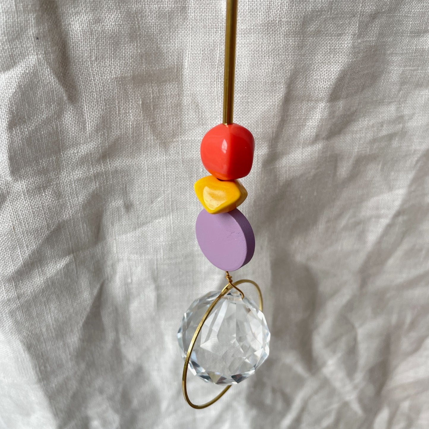 Suncatcher Disc/ Lichtfänger / Fensterkristall  / Prisma