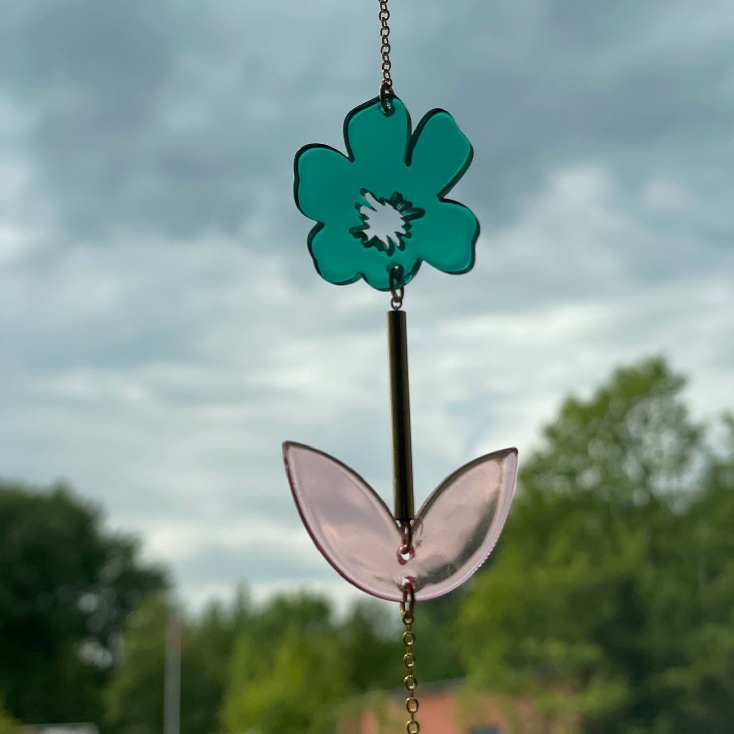 Suncatcher DoopFlower / Lichtfänger / Fensterkristall  / Prisma