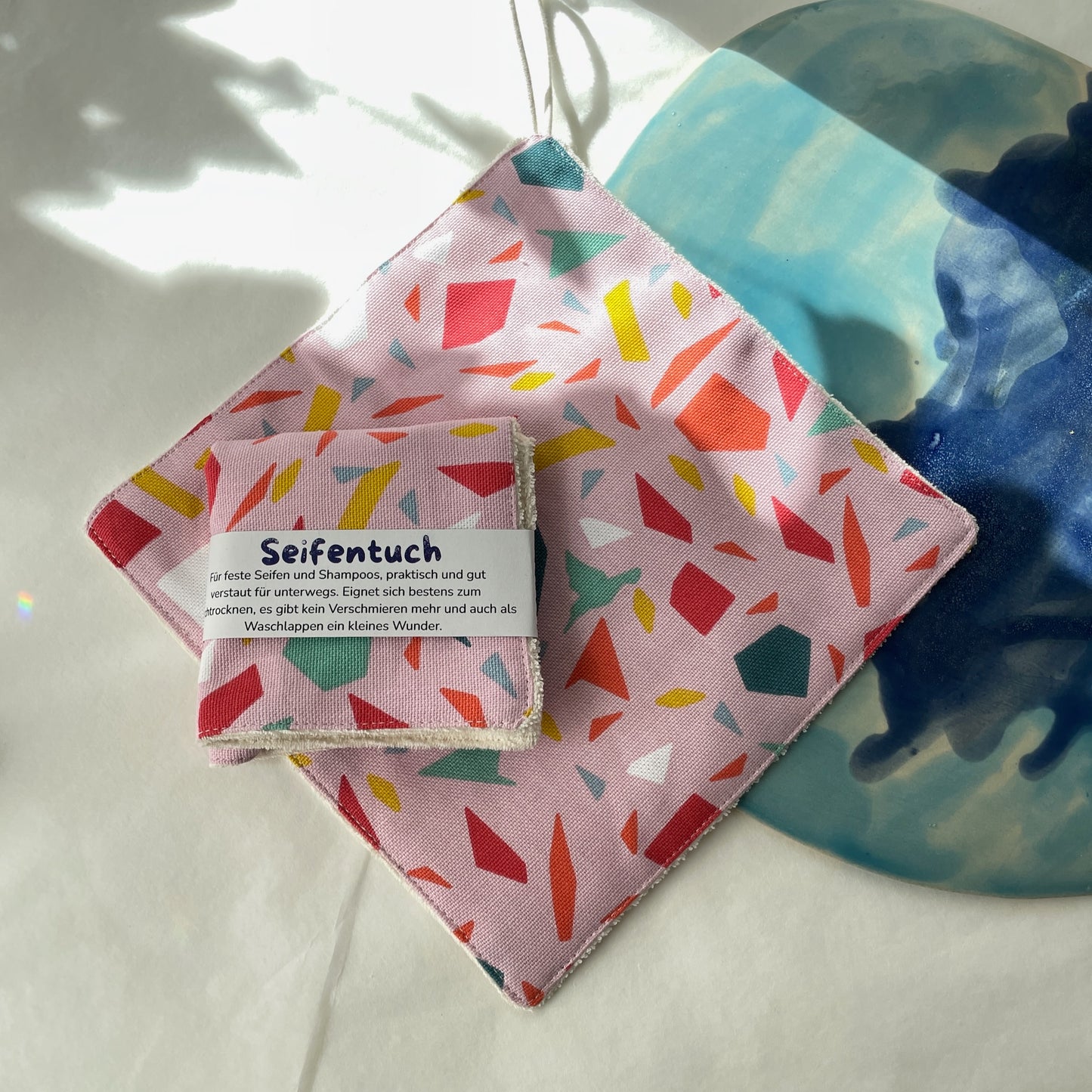 Seifentuch Terrazo Pink