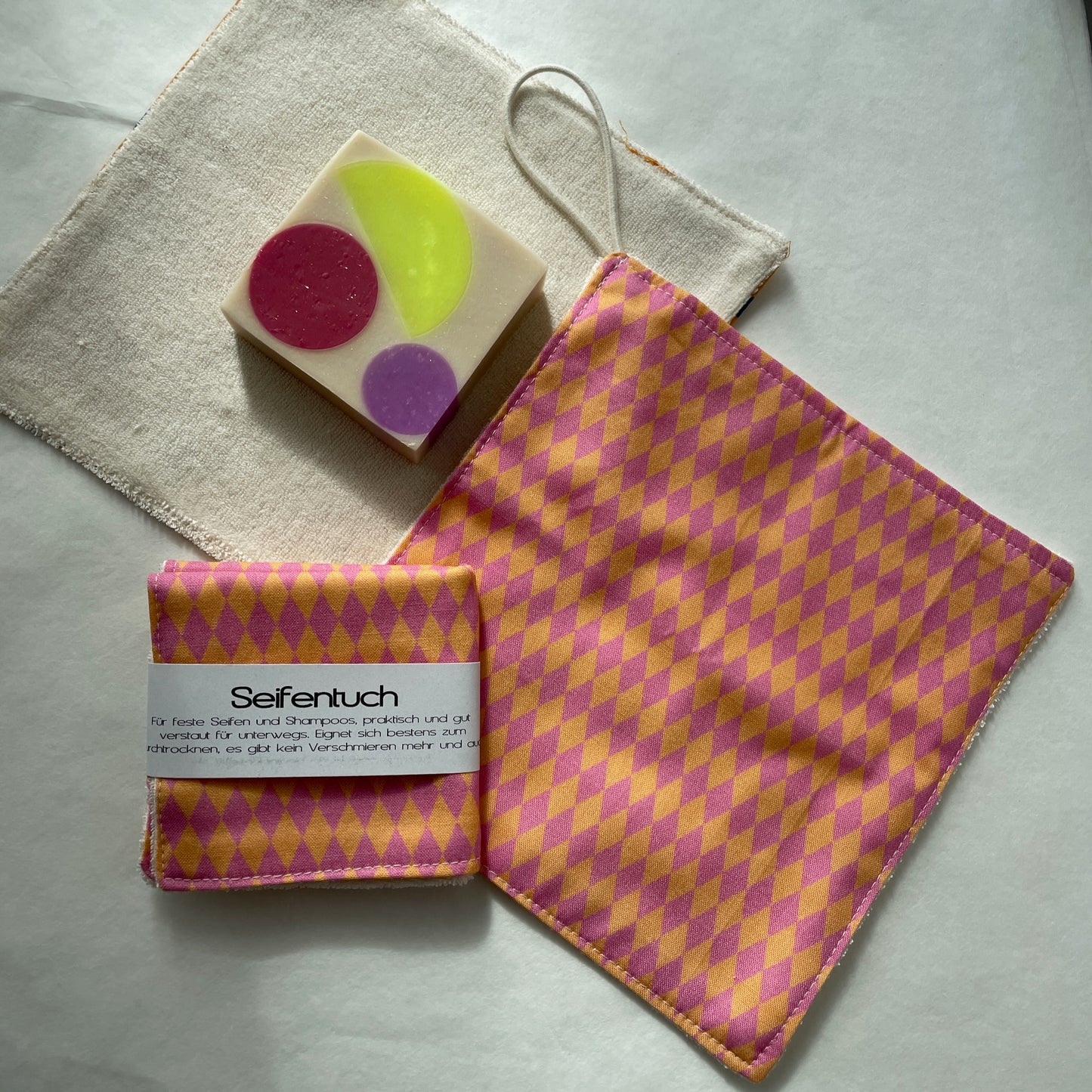 Seifentuch Zirkus Pink