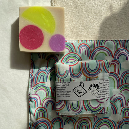 Seifentuch Regenbogen
