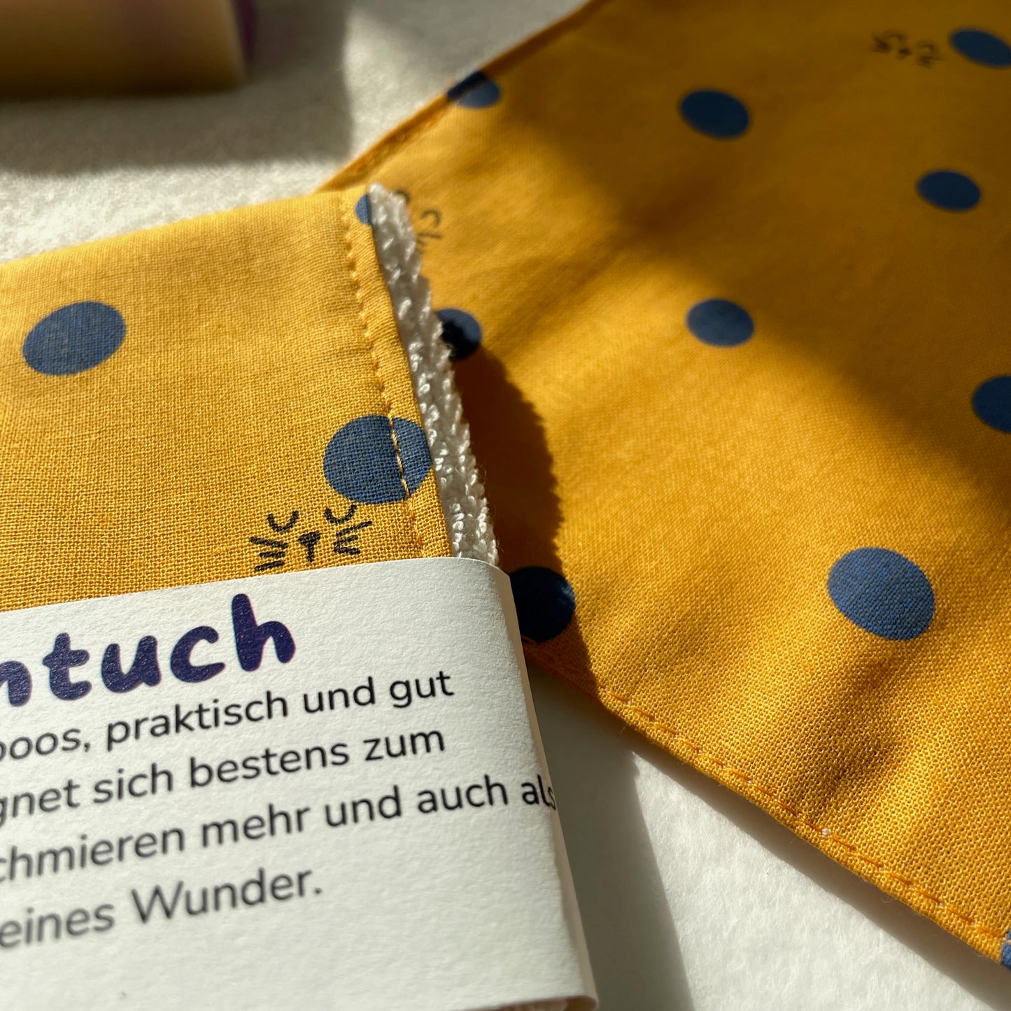 Seifentuch Katzen im Heu