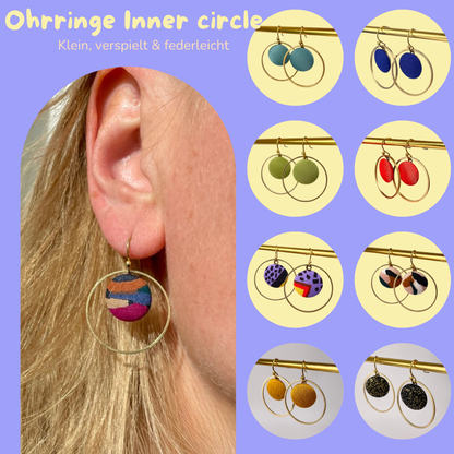 Ohrringe Inner Circle klein . Leo