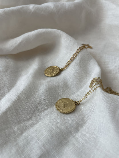 Personalisierte Sternzeichen- & Aszendenten-Kette | Goldplattiertes Edelstahl Individueller Astro-Schmuck