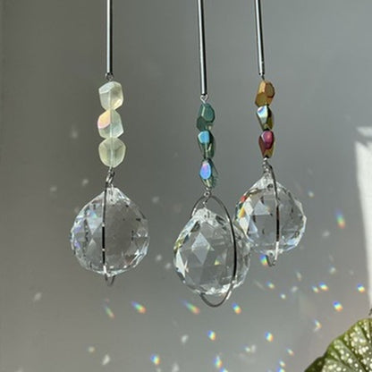 Suncatcher Rocks weiß Silver