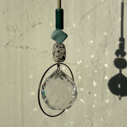 Suncatcher DISC/ Lichtfänger / Fensterkristall  / Prisma